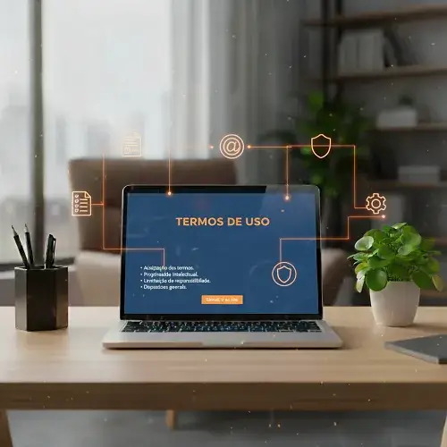 Imagem que identifica a página Termos de Uso na pesquisa