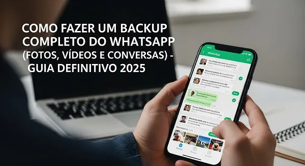 Backup Completo do WhatsApp 2025: Salve Fotos, Vídeos e Conversas