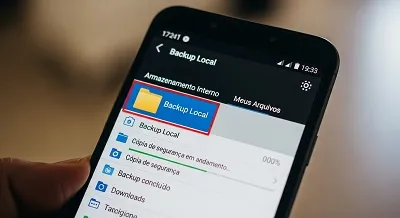 Backup Local no Android (Armazenamento Interno)